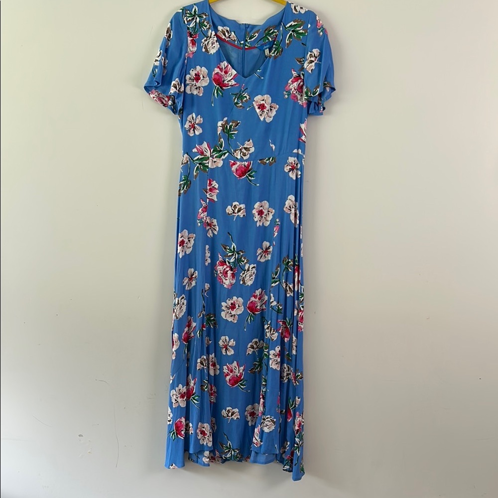 Joules| Alianna Blue Floral Maxi Dress sz 6